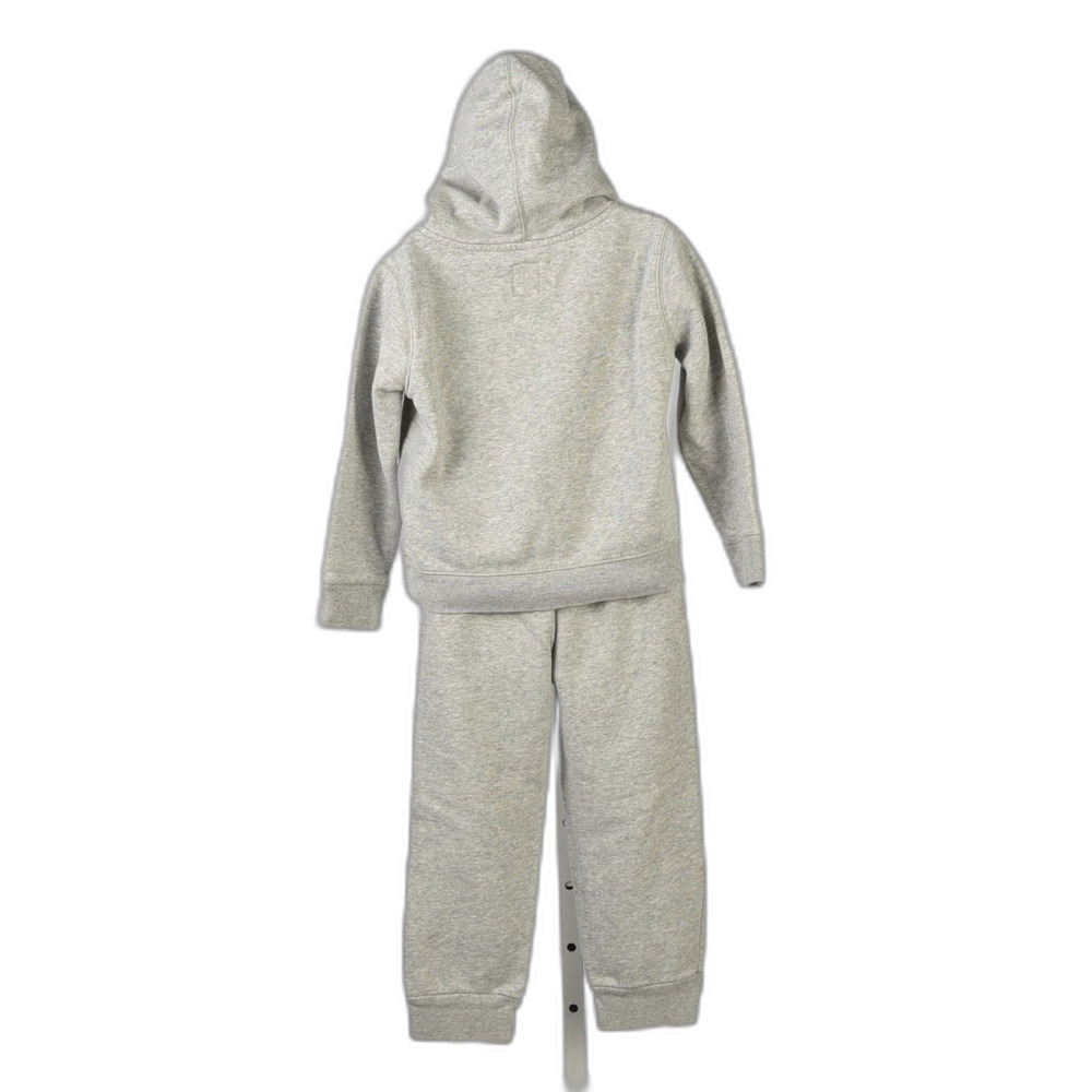 Gap Logo Classic Gray / Blue Pullover Kangaroo Sweatshirt Jogging Suit Size 5 - Picture 4 of 4